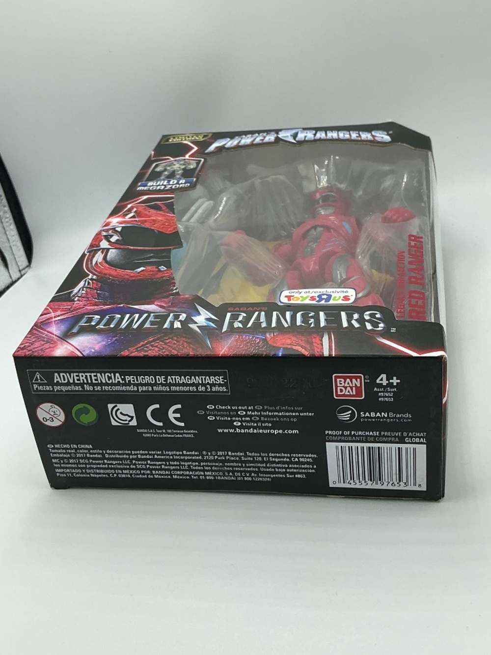 Power Rangers Legacy Collection Red Ranger Movie Figure Open Box 2017 - Picture 5 of 9